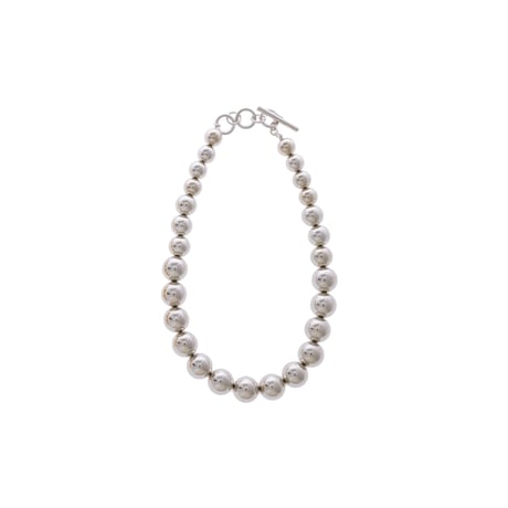 【Sea'ds Mara】Metallic ball necklace [25A4-60]