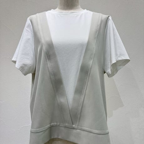 【CYAN tokyo】レイヤーライクコンビTOPS［601475］