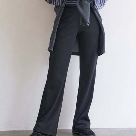 【YENN】W JERSEY FLARE PT [Y263-31081]