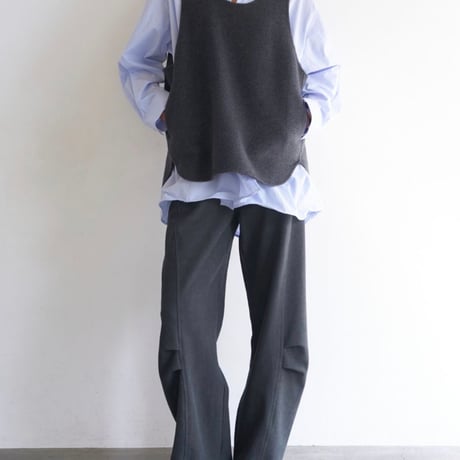 【YENN】 W FACE OVER VEST [Y263-41104]