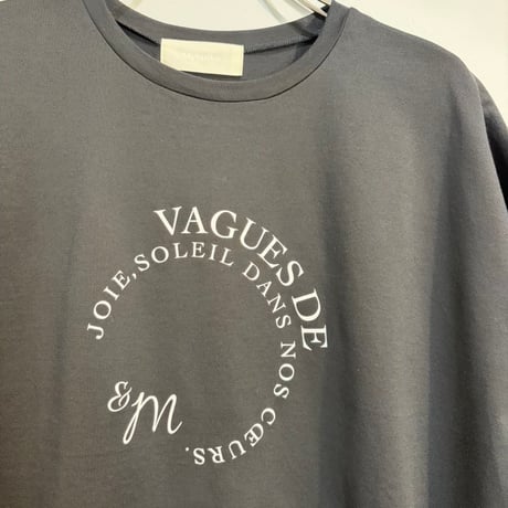 【Mylanka】フレンチスリーブロゴTシャツ［M81205］
