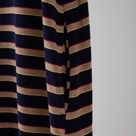 【YENN】STRIPE JERSEY DRESS [Y262-51049]