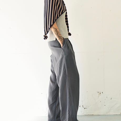 【YENN】STRIPED JERSEY SCARF [Y262-01048]
