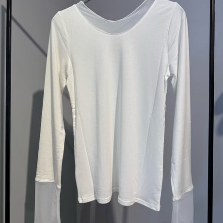 ❤️送料無料❤️【CYNICAL】チュールドッキングロンTee［610-95507］