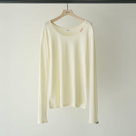 【YENN】U-NECK LONG TEE [Y263-82089]