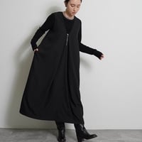 【CYAN tokyo】オーバータックジョーゼットOP［604497］