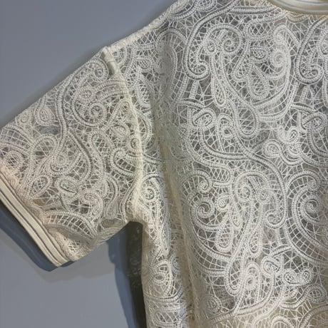 【Mylanka】ペイズリー刺繍ブラウス　［M11208］