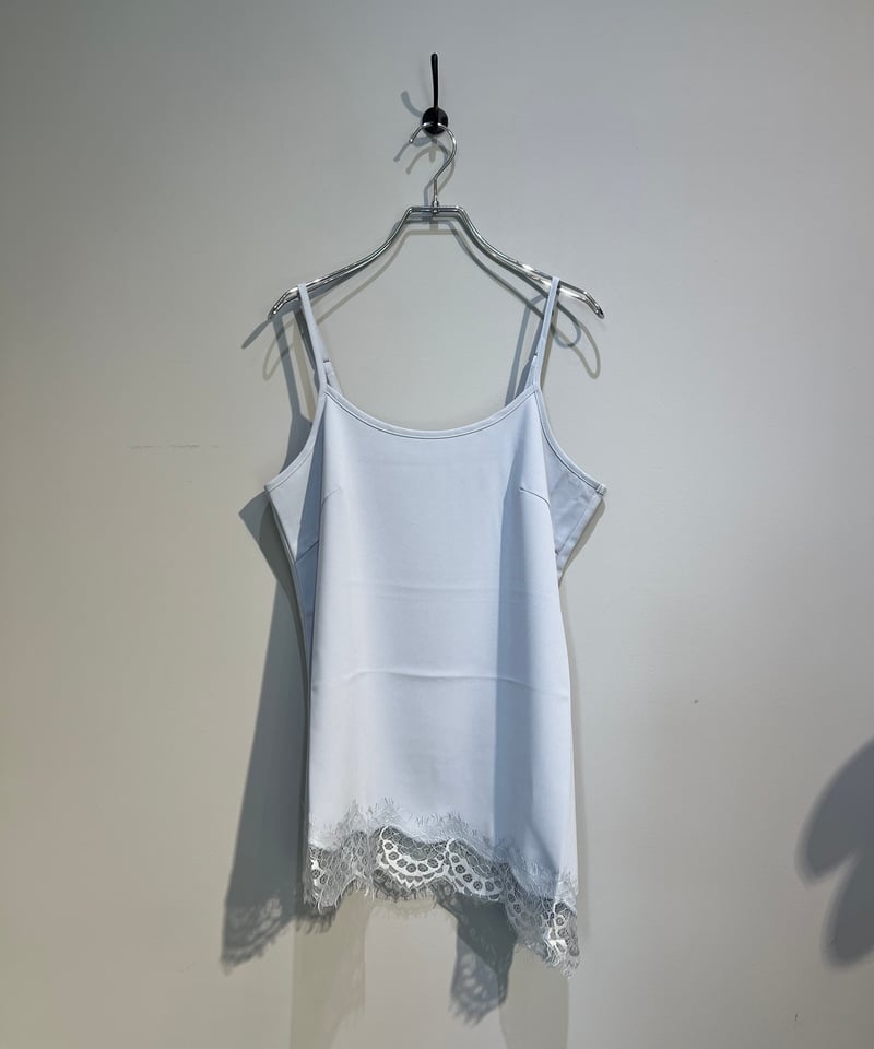 ❤️送料無料❤️【Anna Kerry】レースヘムアシンメトリーキャミソール