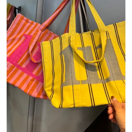 【H.V.F.N】111 STRIPE TOTE［HV1103］