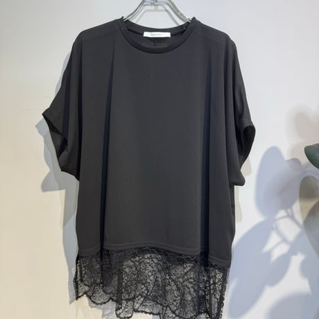 【QTUME】レースドッキングワイドPO[650-25529]
