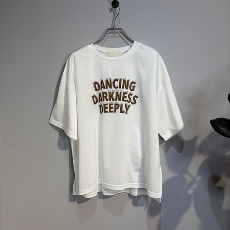 【Mylanka】シルケット天竺配色ロゴTシャツ  ［M81308］
