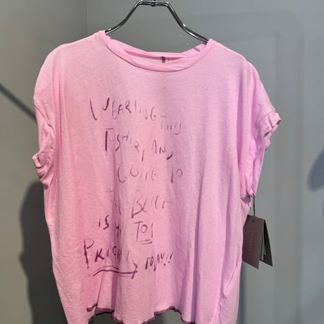 【PRIORITY】フレンチスリーブロゴTee《P61040 HW》