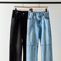 【YENN】TUCK BELT DENIM PT [Y262-31064]