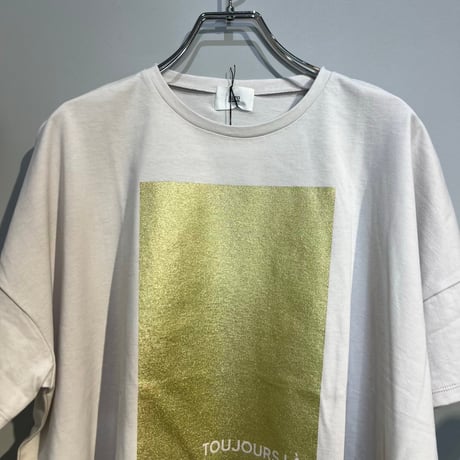 【siro de labonte】スクエアワイドTシャツ［R623224］