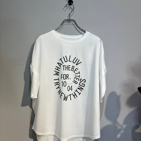 【LUGIVa】サークルロゴTシャツ［202677］
