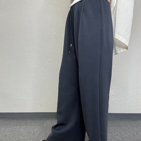 【PASSIONE】ダンボールニットワイドパンツ　［636604］