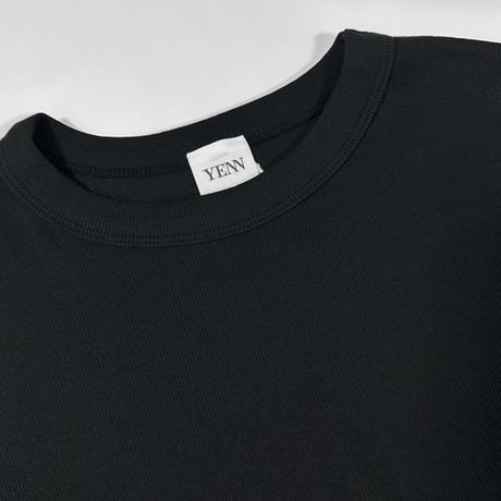 【YENN】SHORT SLEEVE RIB TEE［Y261-81025-3］