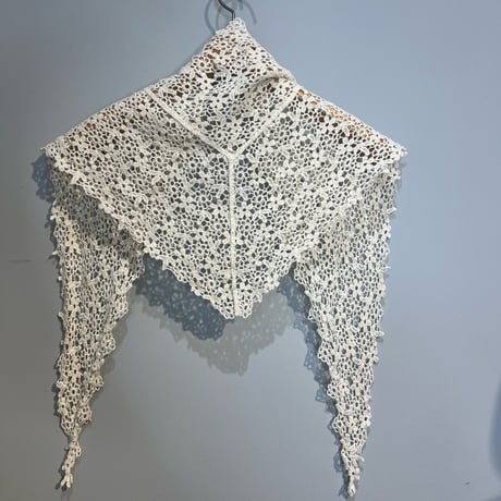 【Anna Kerry】FLOWER LACE SCARF《85261003》