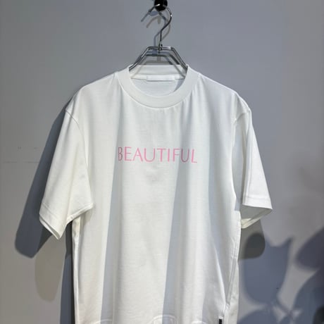 【MARMARMAR】プリントTシャツ(BEAUTIFUL)［ 1-810080A］