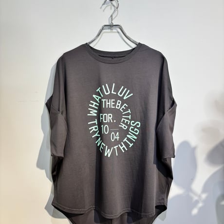 【LUGIVa】サークルロゴTシャツ［202677］