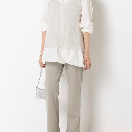 【YENN】MOHAIR HAND VEST [Y263-91100]