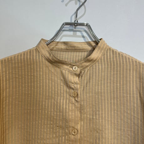 【Anna Kerrry】TAPE DESIGN STRIPE SHIRT［27261703］