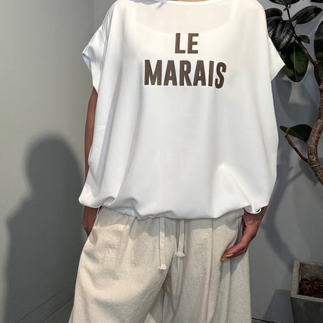 【siro de labonte】LE MARAISタックスリーブプルオーバー［R623309］