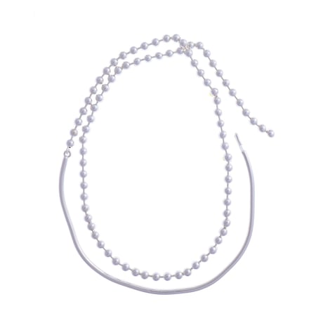 【Sea'ds Mara】Combination ball chain necklace[R20A1-22]