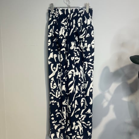 【RILATO】ブラッシュアート柄パンツ［R26250］