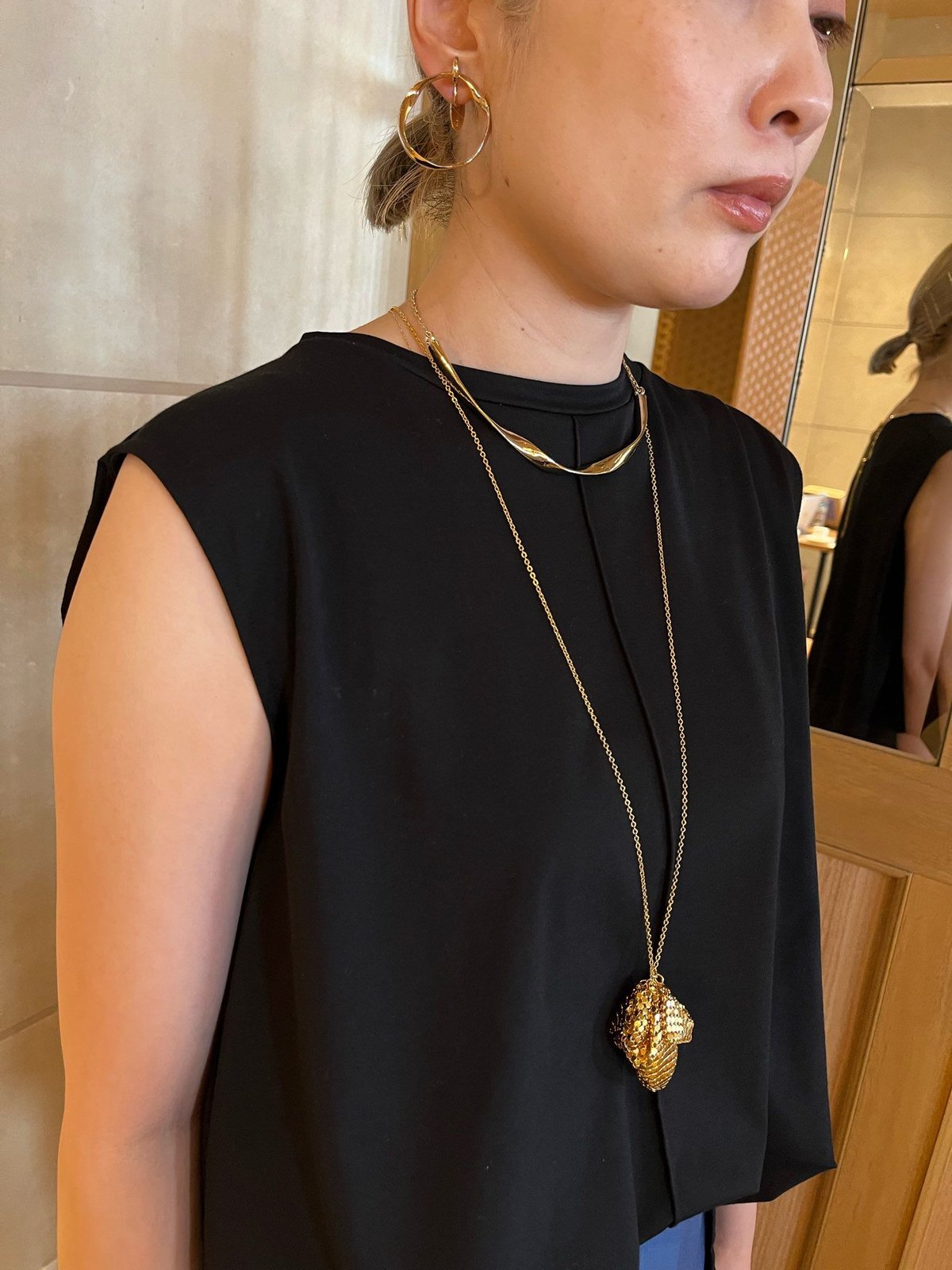 Sea'ds Mara】Twisting necklace | cavabien