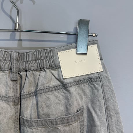 【QTUME】バレルレッグパンツ　［612-26002］
