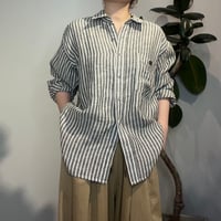 【CLOTH ACROSS】リネンシャツ　［CA26S05］
