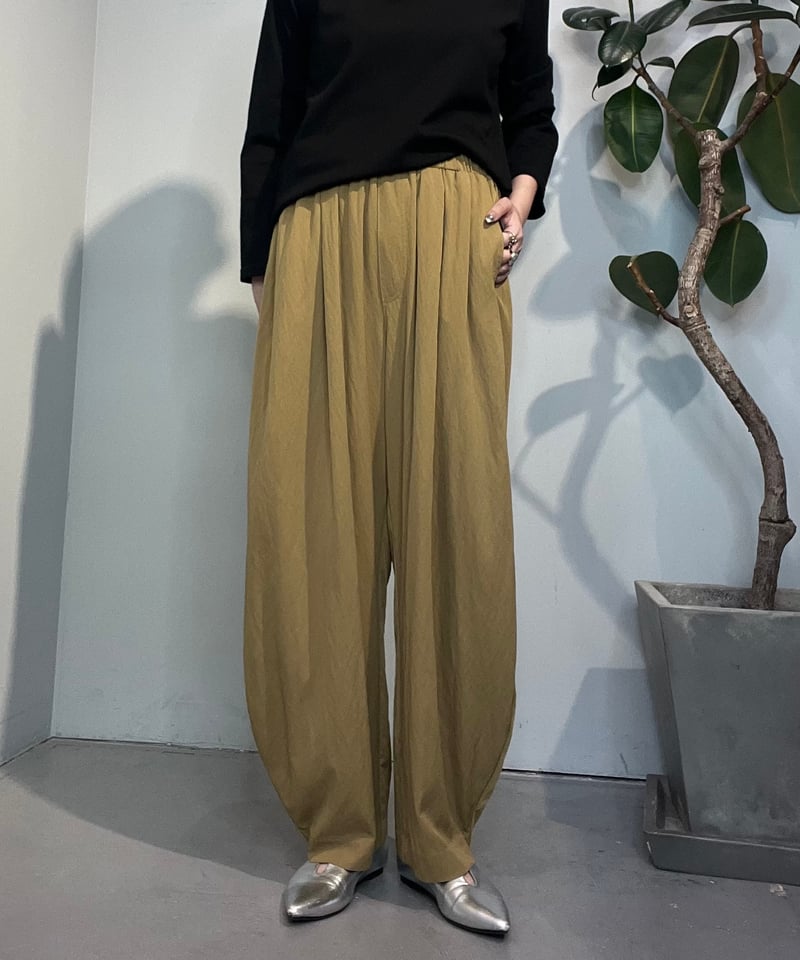 アンナケリー　モロッコパンツ　カーキ　美品 再販！【Anna Kerry】ソフトモロッコパンツ［59252608］ | cavabien