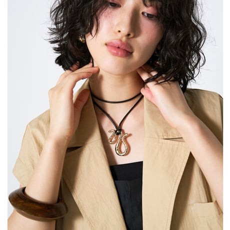 【CHIGNON】ウッドバングル