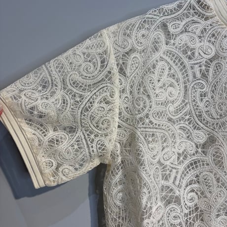 【Mylanka】ペイズリー刺繍ブラウス　［M11208］