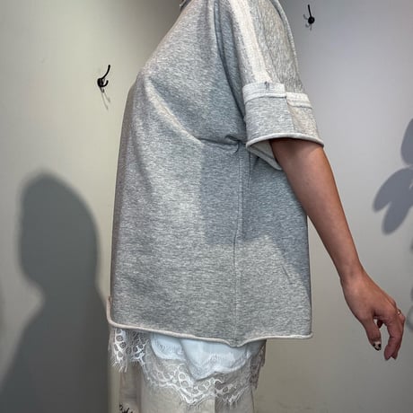 送料無料！【Garance et VioLette】カットオフスウェットTEE［26155-1923Z］
