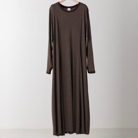 【YENN】JERSEY FLARE DRESS [Y263-52084]