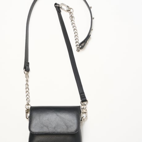【YENN】CHAIN BELT POUCH [Y252-02057-7]
