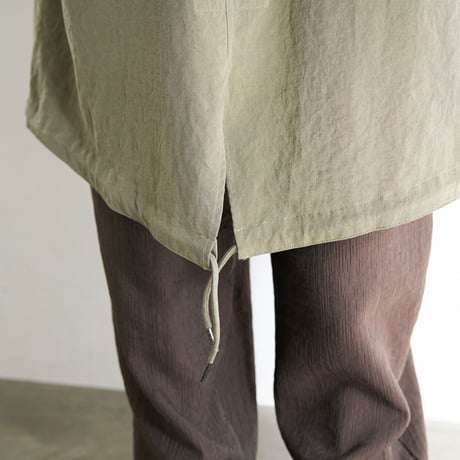 【YENN】WASHED LONG COAT [Y263-42090]