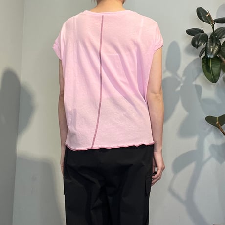 【PRIORITY】フレンチスリーブロゴTee《P61040 HW》