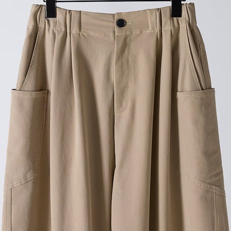 【YENN】WASHED BIG PK PT [Y254-31129-2]