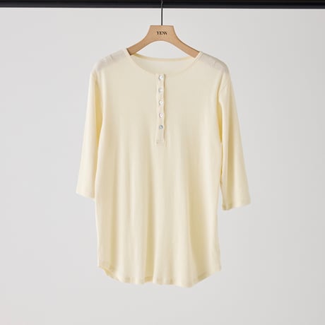 【YENN】HENRY NECK TEE [Y262-82037]