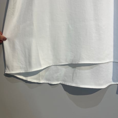 【Cavabien select】ロゴ刺繍フレンチスリーブTOPS［17615］
