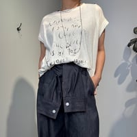 【PRIORITY】フレンチスリーブロゴTee《P61040 HW》