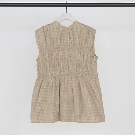 【CHIGNON】CHECKｼｬｰﾘﾝｸﾞﾌﾚﾝﾁBL [1963-606KK]