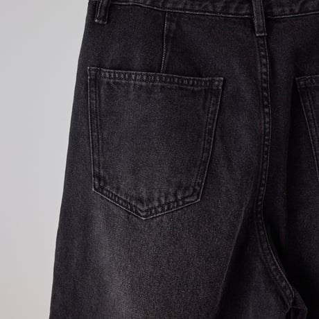 【YENN】TUCK BELT DENIM PT [Y262-31064]
