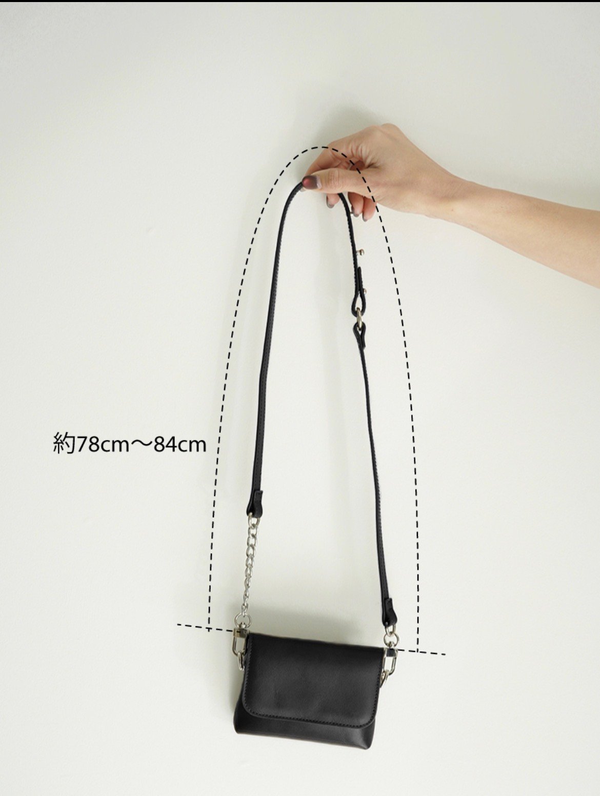 YENN】CHAIN BELT POUCH [Y252-02057-7] | cavabien