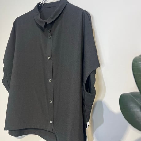 【ante aciem】リネンライクワイドブラウス［UMC-21268763］