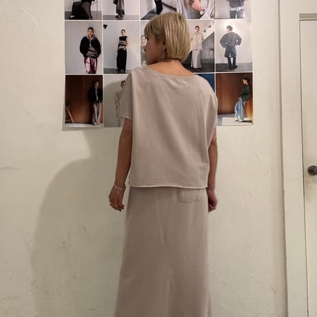 【CHIGNON】 ﾐﾆ裏毛ﾂｲｽﾄSK [2863-716KK]