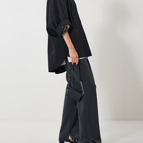 【YENN】ROUND FORM SHIRT［Y261-11005-2］